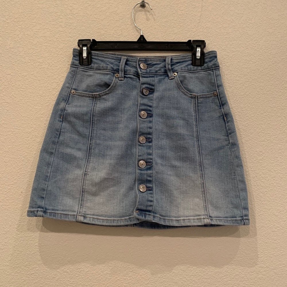 jean skirt
